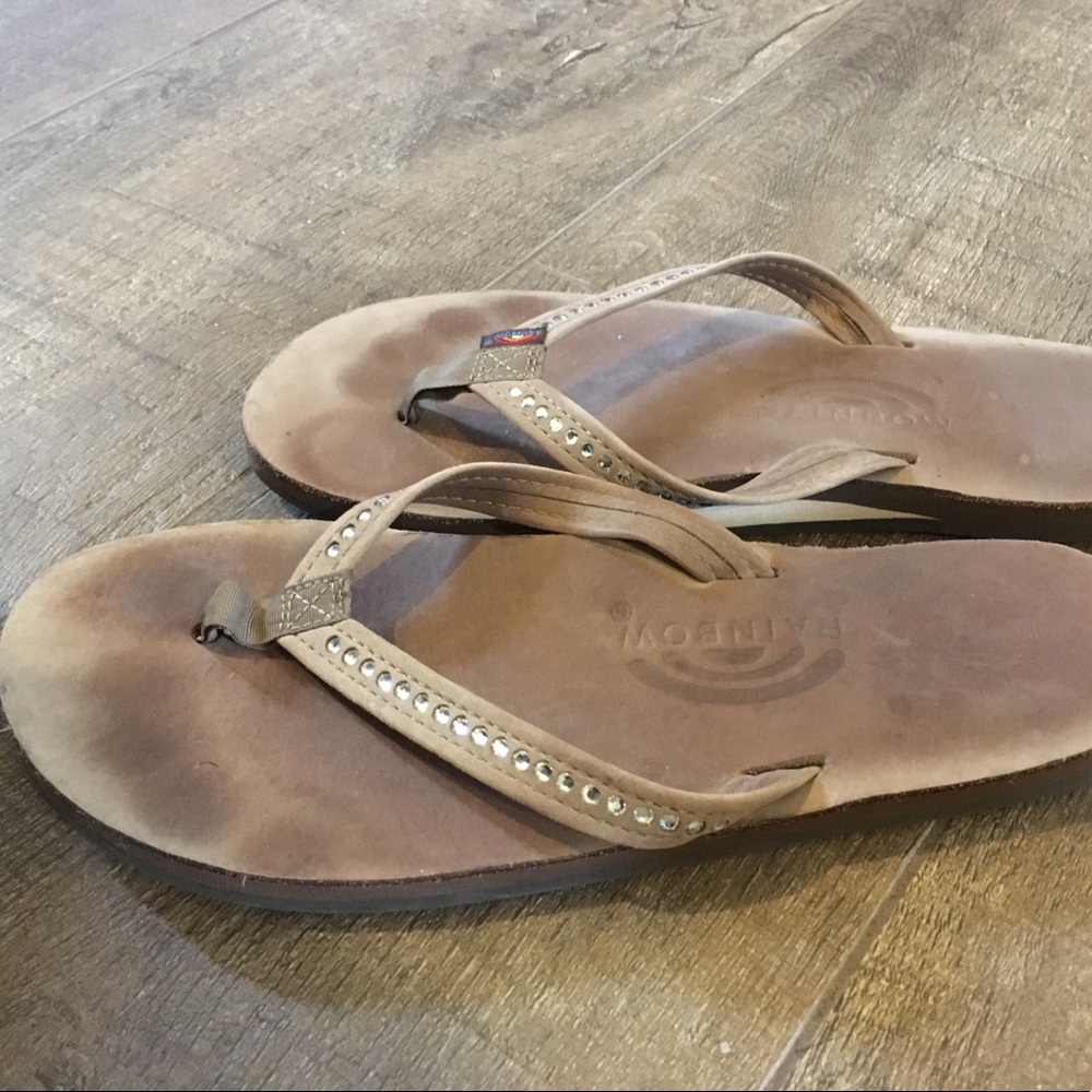 Swarovski Crystal Rainbow Sandals